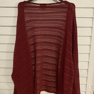 WetSeal See through cardigan